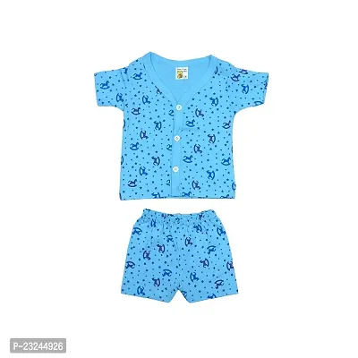 Tee Weavers New Born Baby Boy's and Baby Girl's Dress (0-3 Months) Pack of 5 (Multicolored)-thumb4