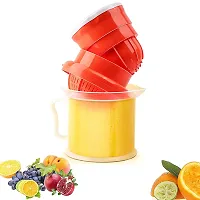 SRTEch UNBREAKABLE 2 in 1 Orange Juicer Machine Hand Food Grade Plastic orange juice maker-citrus juicer-Manual Juicer for Fruits- lemon squeezers-mosambi juicer-pomegranate juicer-thumb3