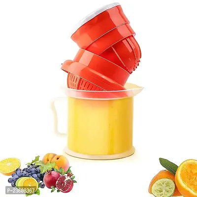 SRTEch UNBREAKABLE 2 in 1 Orange Juicer Machine Hand Food Grade Plastic orange juice maker-citrus juicer-Manual Juicer for Fruits- lemon squeezers-mosambi juicer-pomegranate juicer-thumb4