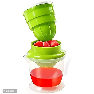 SRTEch UNBREAKABLE 2 in 1 Orange Juicer Machine Hand Food Grade Plastic orange juice maker-citrus juicer-Manual Juicer for Fruits- lemon squeezers-mosambi juicer-pomegranate juicer-thumb2