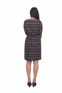 Stylish A-line Knee Length Dress-thumb3