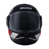 Classic Full Face Motorbike Helmet with Silicon Unbreakable Glass-thumb2
