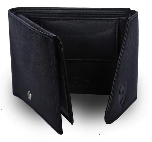 KKRISH Leather Wallet, Stylish Purse for Card Holder and Cash.