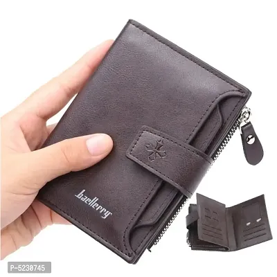 Baellerry PU leather wallet, Stylish purse for card holder and cash-thumb0