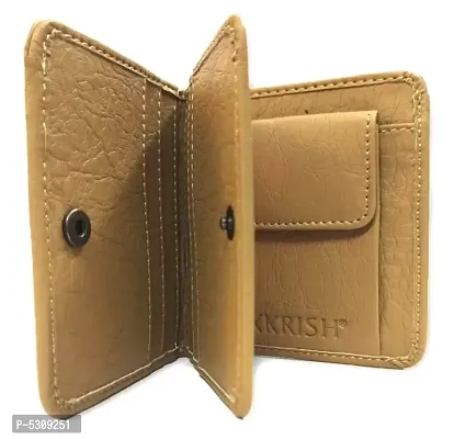 Trendy PU Two Fold Wallet for Men-thumb0