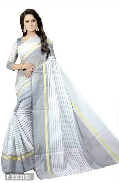 Beautiful Cotton Saree with Blouse piece