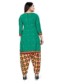 Beautiful Cotton Blend Printed Dress Material with Dupatta-thumb1