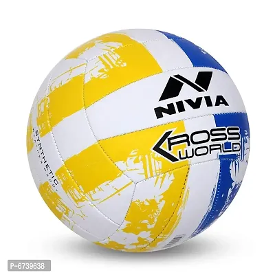 VOLLEYBALL, VB-2250 NIVIA KrossWorld Size 4 (BL/Y/W)-thumb3