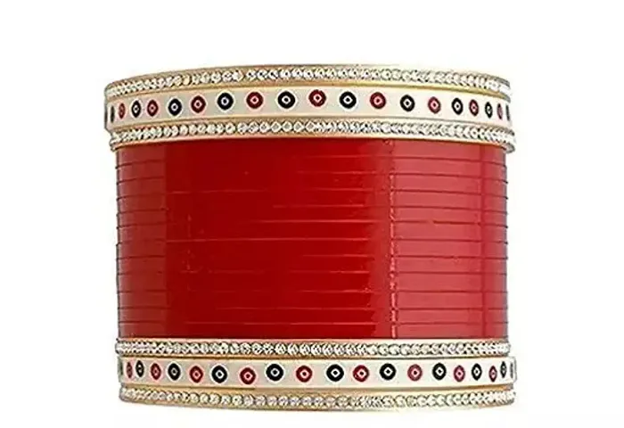 Elegant Plastic Pearl Chuda Kangan Bangles For Women