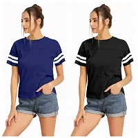 Elegant Knitted Polyester Top For Women Pack Of 2-thumb1