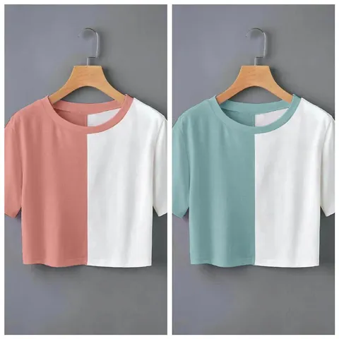 Elegant Knitted Top For Women Pack Of 2