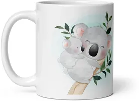 Stylish Printed Ceramic Coffee Mug 350ml-thumb1