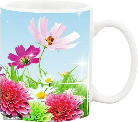 ROMANTIC FLOWER MUG Ceramic Coffee Mug 350 ml-thumb3