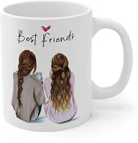 ADR Best friend Heavy Quality Printed Coffee mug for gifting   Best Coffee mug Ceramic Coffee Mug 350 ml-thumb1