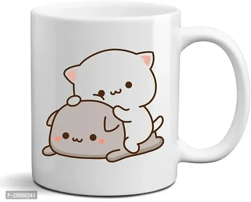 Ser Ak Bubu Dudu Designer Printed Coffee 67 Ceramic Coffee Mug 325 ml