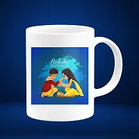 RAKHI WALA BEST MUG 786A FOR BROTHER Ceramic Coffee Mug 350 ml-thumb1