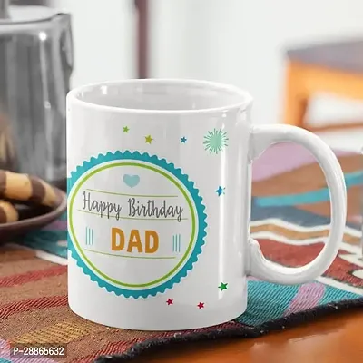 happy birthday DAD mug printed Ceramic Coffee Mug 350 ml