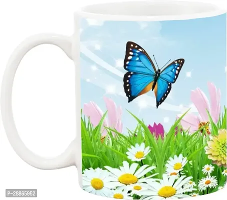 ROMANTIC FLOWER MUG Ceramic Coffee Mug 350 ml