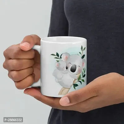 Stylish Printed Ceramic Coffee Mug 350ml