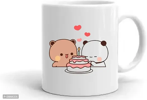 Ser Ak bubu dudu with cake Ceramic Coffee Mug 325 ml-thumb2