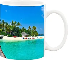 nature with sky weather mug Ceramic Coffee Mug 350 ml-thumb2