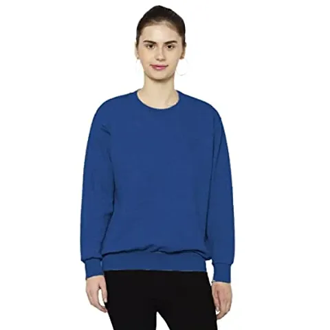 Comfortable Pullover Blend Sweatshirt For Women