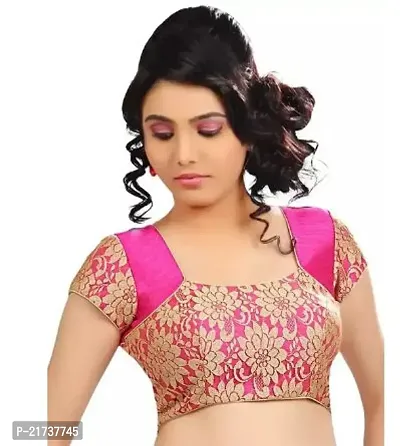 Reliable  Art Silk  Semi-Stitched Blouses For Women-thumb0