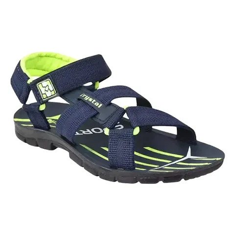 RAYS Men's PVC Sole Synthetic Leather Outdoor Sandals/Floaters