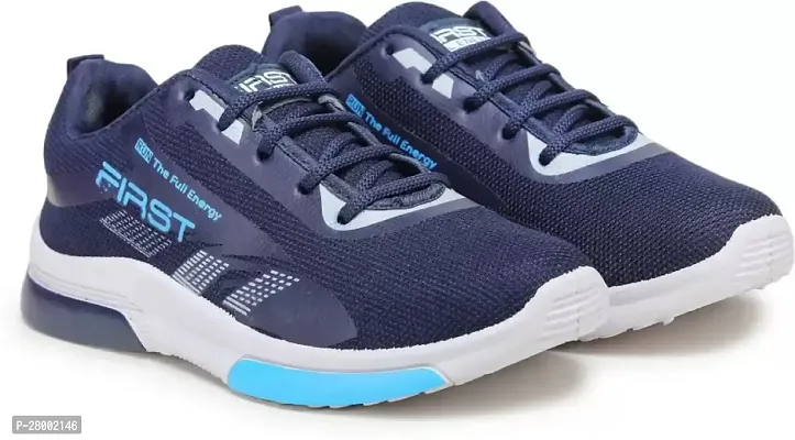 Elasa Blue Sports Shoes for men pack of 1-thumb2