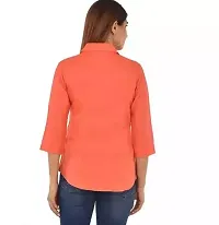 Elegant Viscose Rayon Solid Shirt For Women-thumb1