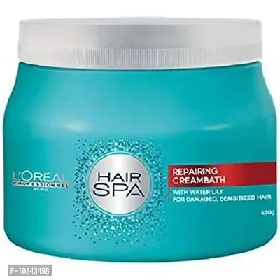 LOr&eacute;al Paris LOreal Paris VItalizing Cream Bath hair Spa (490 g)-thumb0