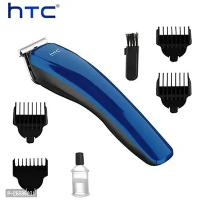 At-528 Rechargeable Hair Trimmer For Men With T Shape Precision Steel Blade Multicolour 1 Piece, Battery Powered