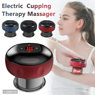 Electric Cupping Massage Cupping Set With Different Modes | New Cupping Device (6 Modes)-thumb0