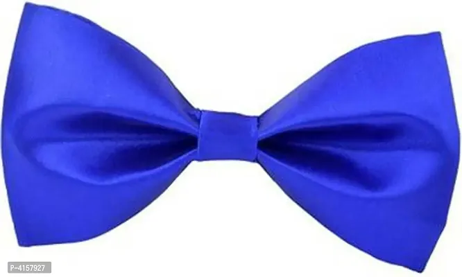 Maroon and Royal Blue Bow Solid Tie For kid's (Pack Of 2)-thumb2