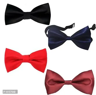 Combo of Partwear Bow Tie (Pack Of 4)-thumb0