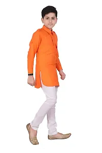 Eliq Kids Dress Boy Pathani Kurta Pajama Suit-thumb3