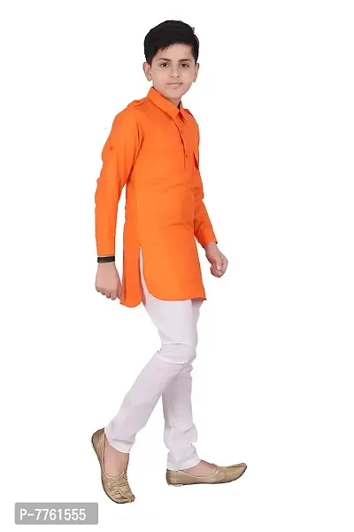 Eliq Kids Dress Boy Pathani Kurta Pajama Suit-thumb4