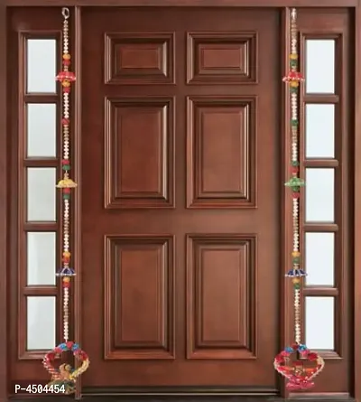 Traditional Handmade Door Hanging/Bandarwal/Toran for Door, Traditional Bandarwal for Door, 2 Pieces-thumb3