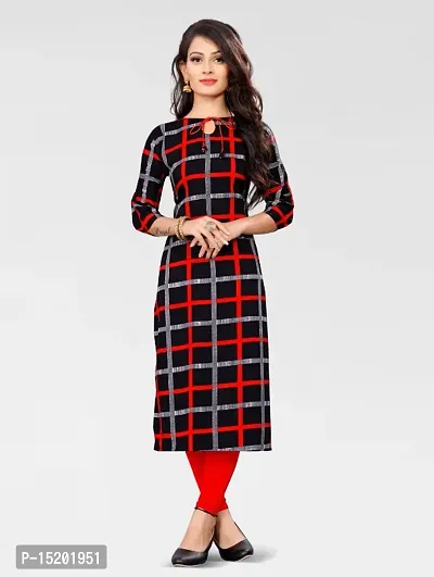 Fancy American Crepe Kurti for Women-thumb0