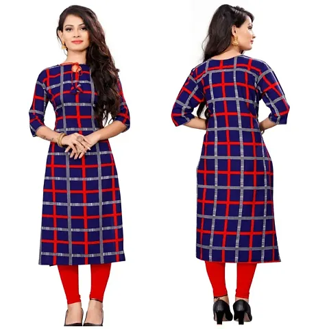 Stylish Fancy American Crepe Kurtis