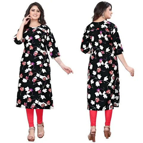 Stylish Fancy American Crepe Kurtis