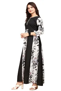 Stylish Crepe Gown for Women-thumb3