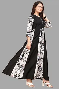 Attractive Crepe Gowns for Women-thumb1