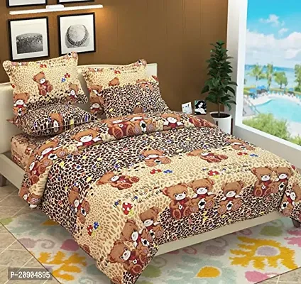 ROYAL HOME FURNISHER Soft Queen Size Bedsheet with 2 Pillow Covers(Bedsheet Size 90x90 Inch and Pillow Size 17x27 Inch)