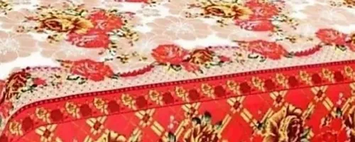 Royal Home Polycotton 1 Double Bedsheet With 2 Pillow Cover red bedsheet-thumb1