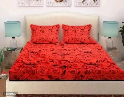 Polycotton Bedsheet With 2 Pillow Cover