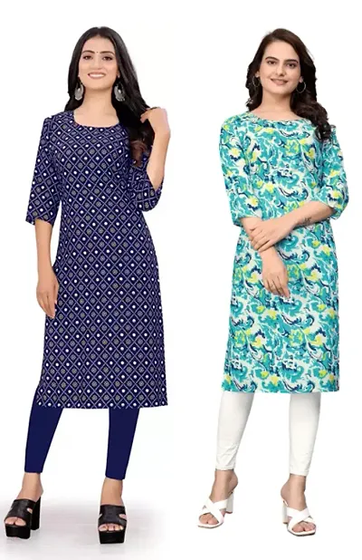 HAVY CREPE A-LINE KURTI