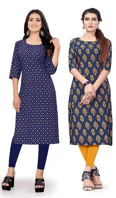 HAVY CREPE A-LINE KURTI