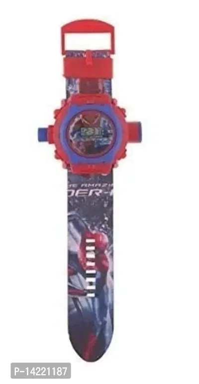 Urban Creation Digital Unisex Watch (Red Dial Colored Strap)-thumb2