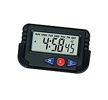 MTSH Digital LCD Alarm Table Desk Car Calendar Clock Timer Stopwatch Dashboard/Office Desk Alarm Clock and Stopwatch Digital Clock-thumb2
